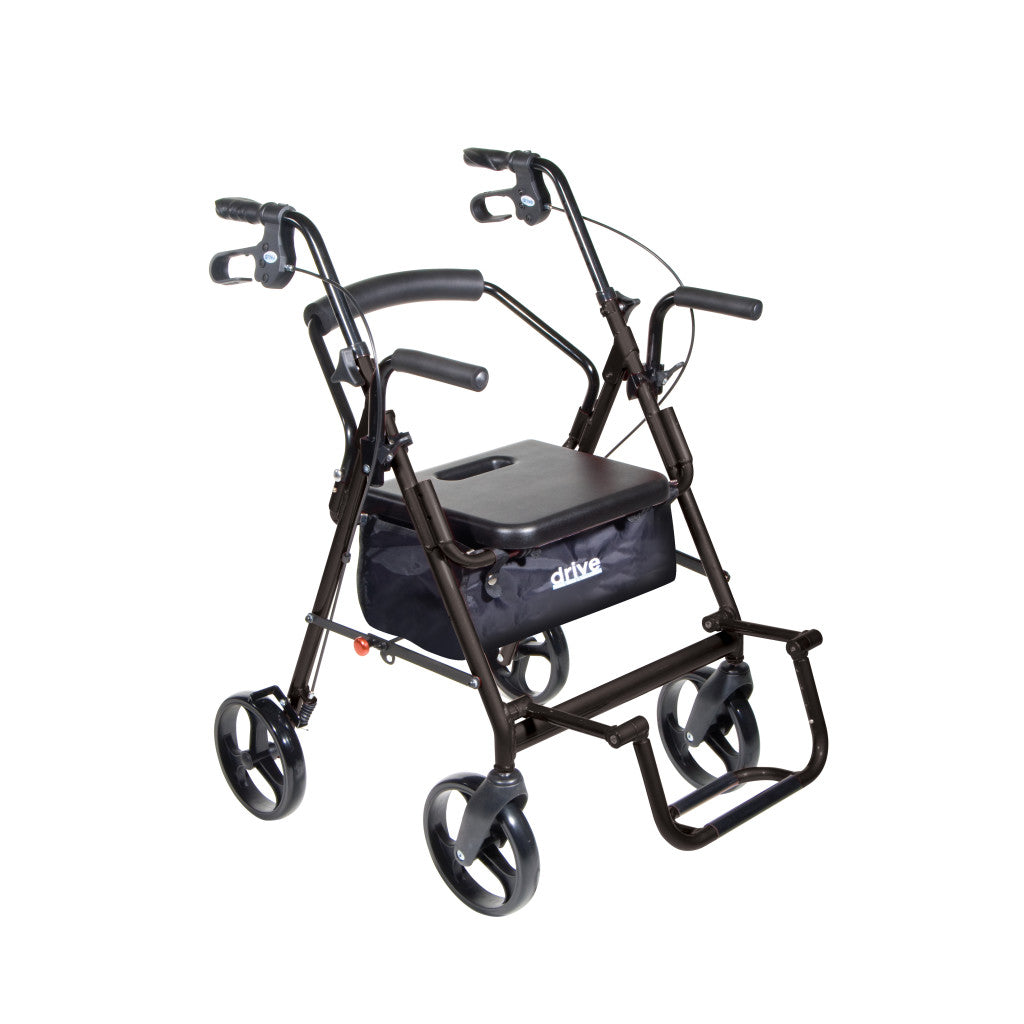 Duet Rollator/Transport Chair, 8" Casters -BeHope