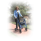Duet Rollator/Transport Chair, 8" Casters -BeHope
