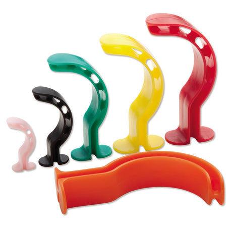 Berman Oropharyngeal Airway Set Assorted Colors Assorted Lengths Assorted Sizes NonSterile Adult / Pediatric / Infant / Neonate - BeHope