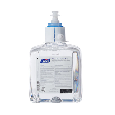 Hand Sanitizer Purell® Advanced 1,200 mL Ethyl Alcohol Foaming Dispenser Refill Bottle - BeHope