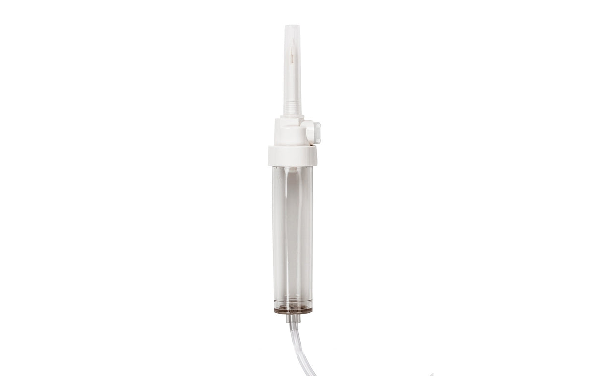Primary IV Administration Set SmartSite® Gravity 1 Port 15 Drops / mL Drip Rate 180 Micron Filter 104 Inch Tubing Blood - BeHope