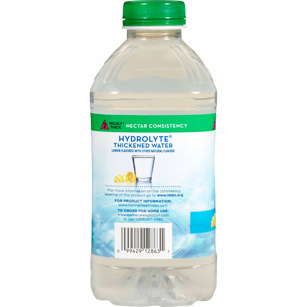 Thickened Water Thick & Easy® Hydrolyte® 46 oz. Bottle Lemon Flavor Liquid IDDSI Level 2 Mildly Thick - BeHope