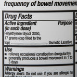 Laxative Geri-care® Polyethylene Glycol 3350 Powder Original Strength - BeHope