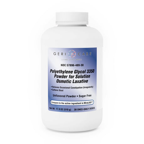 Laxative Geri-care® Polyethylene Glycol 3350 Powder Original Strength - BeHope