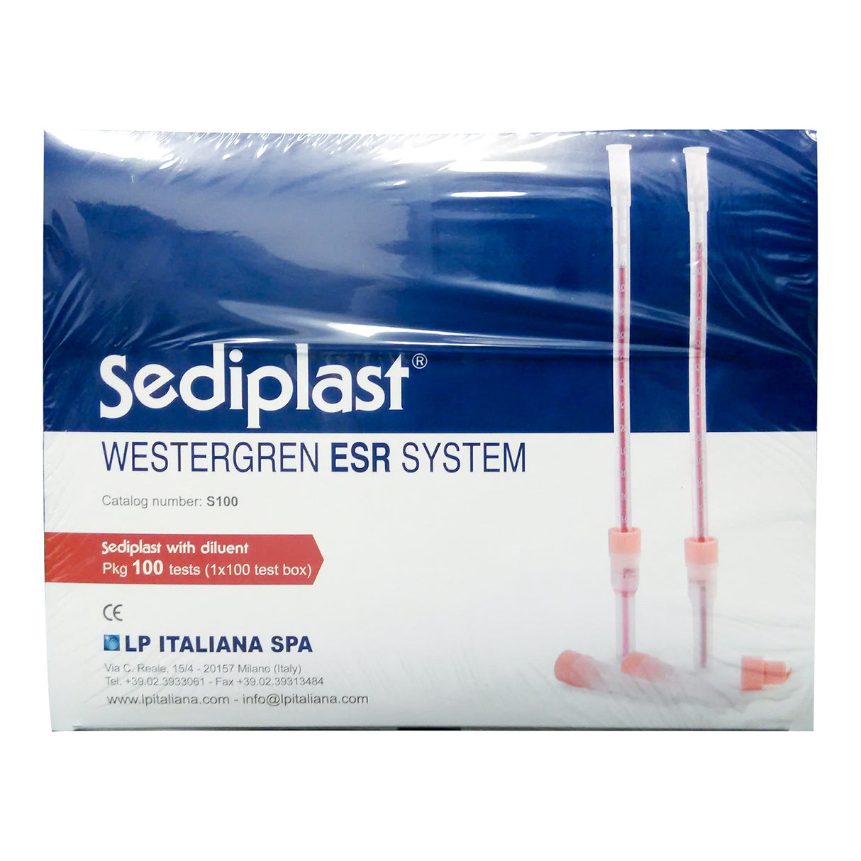Sediplast® Sedimentation Tube Sodium Citrate Additive Ventilation Cap Plastic Tube - BeHope