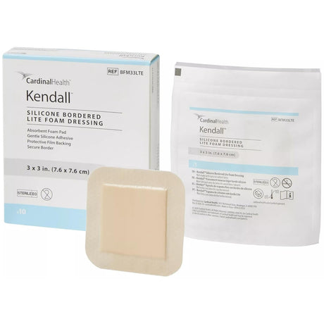 Sterile Silicone Foam Adhesive Wound Dressing - BeHope