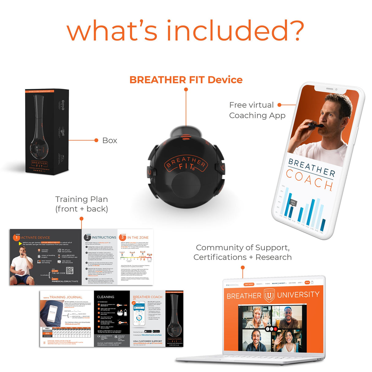 Respiratory Muscle Trainer Breather Fit™ Adult - BeHope
