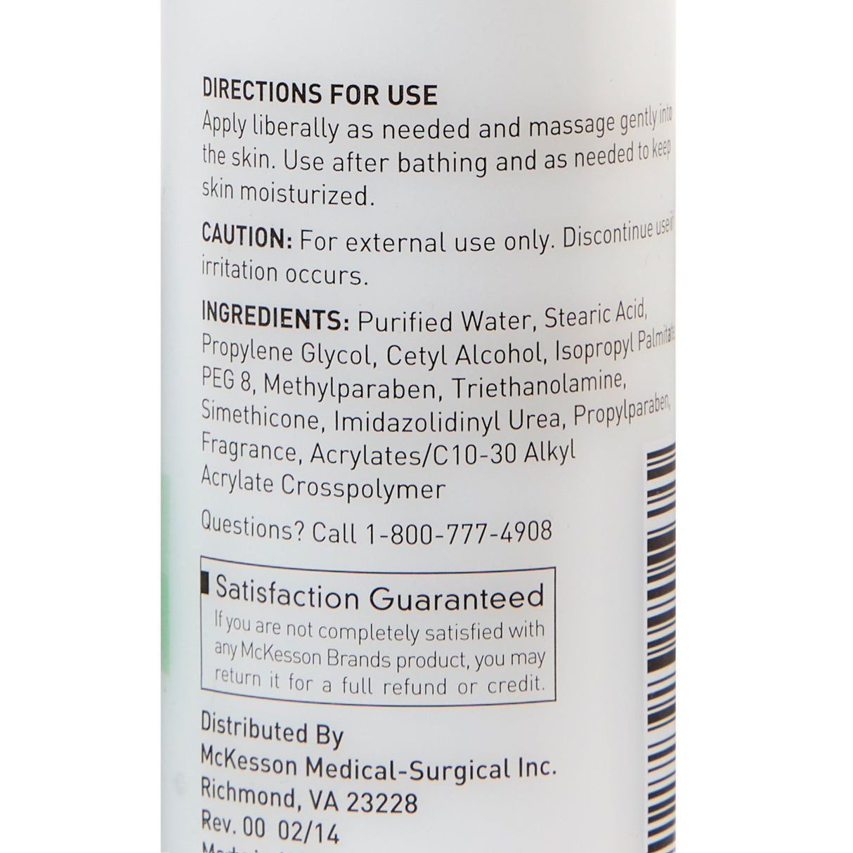 Hand and Body Moisturizer McKesson 4 oz. Bottle Cucumber Melon Scent Lotion - BeHope