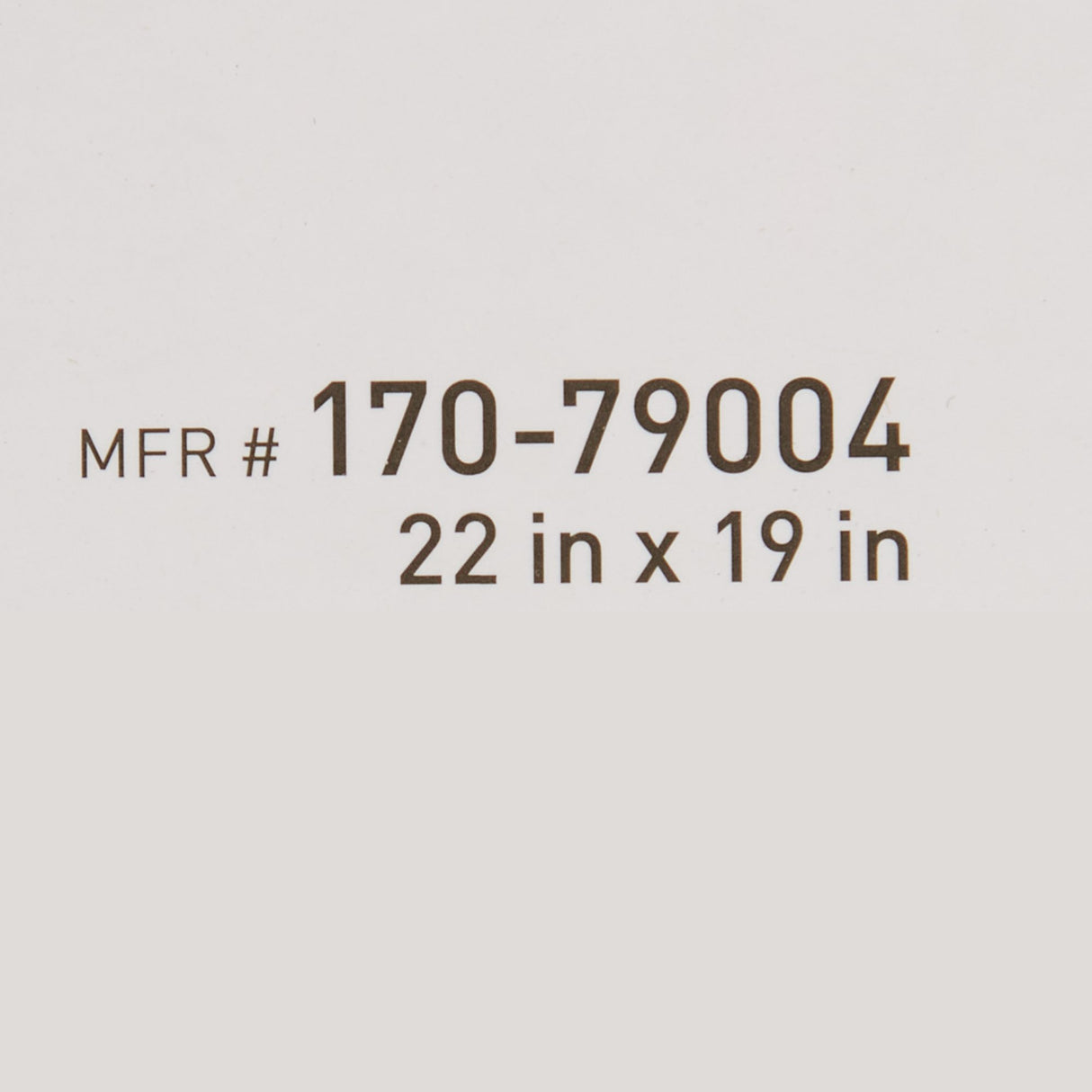 Seat Back Cushion McKesson 22 W X 19 L Inch Foam - BeHope