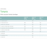 Elastic Tubular Support Bandage Tubigrip® 3-1/2 Inch X 11 Yard Large Ankle / Medium Knee / Small Thigh Pull On Natural NonSterile Size E Standard Compression - BeHope