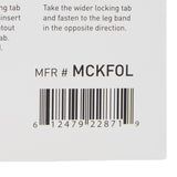 Leg Strap McKesson 2 X 24 Inch Length, Dual-Locking Tabs, Stretch Material, Hook and Loop Closure, Nonsterile - BeHope