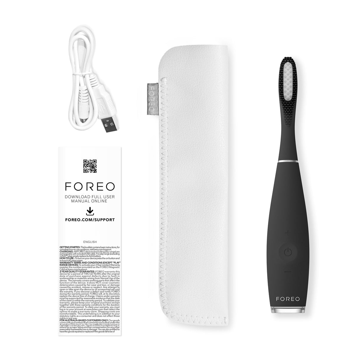 Sonic Toothbrush ISSA™ 3 Black Adult Polymer - BeHope
