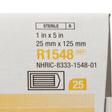 Skin Closure Strip Steri-Strip™ 1 X 5 Inch Nonwoven Material Reinforced Strip White - BeHope