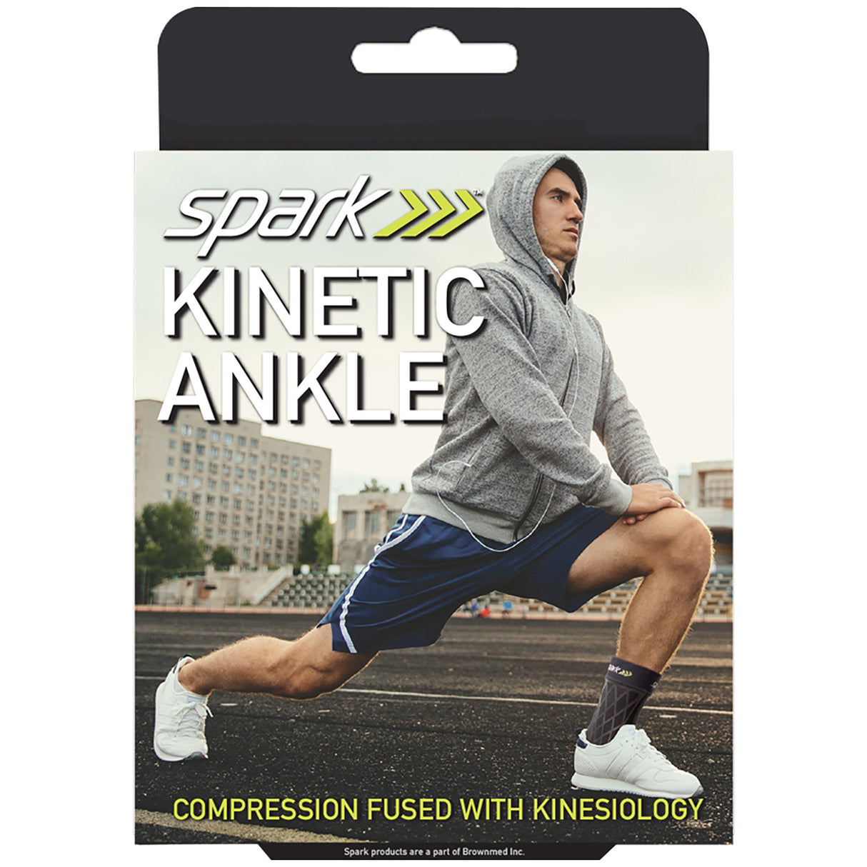 Ankle Support Spark™ Kinetic Medium Pull-On Left or Right Foot - BeHope