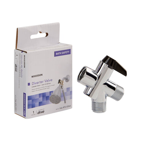 Diverter Valve McKesson For Handheld Shower Spray or Shower Massager - BeHope