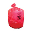 Biohazard Waste Bag Heritage Biohazard Symbol / Infectious Waste 40 to 45 gal. Red 40 X 46 Inch - BeHope