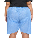 Exam Shorts 3X-Large Blue SMS Adult Disposable - BeHope