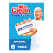 Cleaning Pad Mr. Clean® Magic Eraser Original 6 Count Box 1 X 2-3/10 X 4-3/5 Inch NonSterile Reusable - BeHope