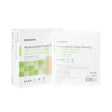 Foam Dressing McKesson 6 X 6 Inch Without Border Film Backing Silicone Gel Adhesive Square Sterile - BeHope