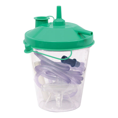 Rigid Suction Canister Kit 1,200 mL Sealing Lid - BeHope