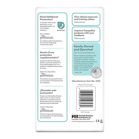 Unisex Youth Incontinence Brief Tranquility® Essential X-Small Disposable Heavy Absorbency - BeHope