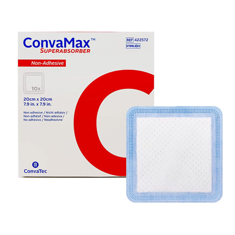 Super Absorbent Dressing ConvaMax™ Superabsorber 8 X 8 Inch Square - BeHope