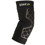 Elbow Support Spark Kinetic Small Pull-On Sleeve Left or Right Elbow 9 to 10-1/2 Inch Elbow Circumference Black - BeHope