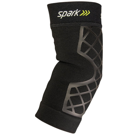 Elbow Support Spark Kinetic Small Pull-On Sleeve Left or Right Elbow 9 to 10-1/2 Inch Elbow Circumference Black - BeHope