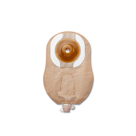Urostomy Pouch Premier™ One-Piece System 9 Inch Length Convex, Pre-Cut 3/4 Inch Stoma Drainable - BeHope