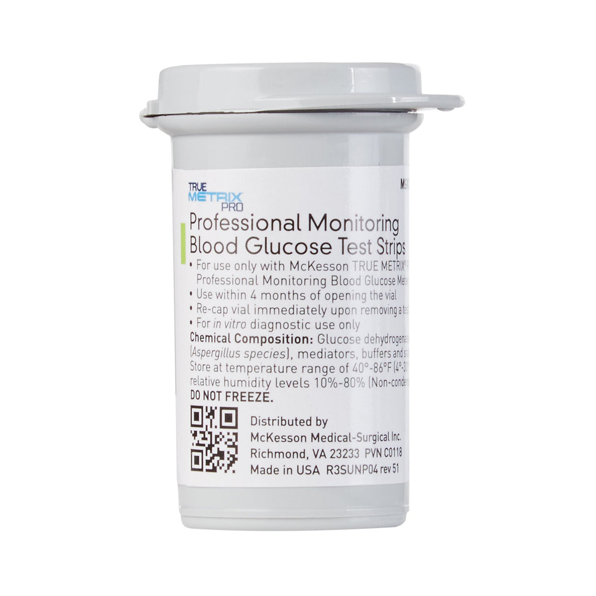 Blood Glucose Test Strips McKesson TRUE METRIX® PRO 100 Strips per Pack - BeHope
