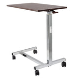 Overbed Table McKesson Non-Tilt Top Spring Assisted Lift 28-1/4 to 43-1/4 Inch Height Range - BeHope