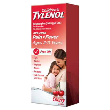 Children's Pain Relief 160 mg / 5 mL Strength Acetaminophen Oral Suspension 4 oz. - BeHope