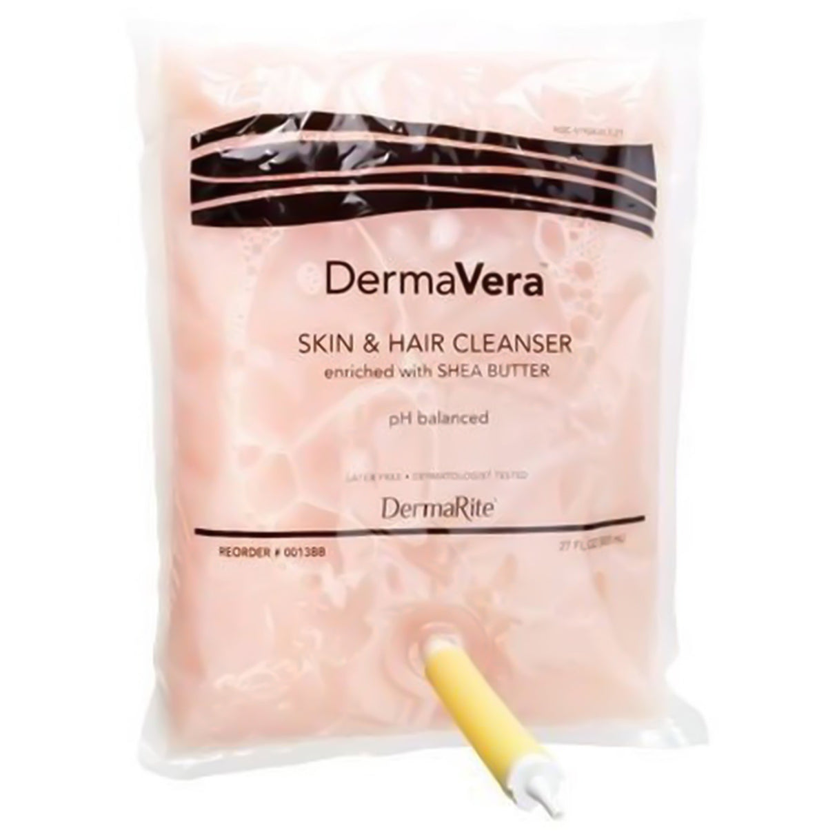 Shampoo and Body Wash DermaVera 800 mL Dispenser Refill Bag Scented