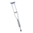 Underarm Crutches Guardian Adult 5 Foot 2 Inch to 5 Foot 10 Inch User Height Aluminum Frame 300 lbs. Weight Capacity - BeHope