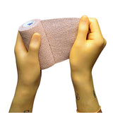 Cohesive Bandage 3M Coban 4 Inch X 5 Yard Self-Adherent Closure Tan NonSterile Standard Compression - BeHope