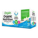 Oral Supplement Organic Nutrition™ Vegan Vanilla Bean Flavor Liquid 11 oz. Carton - BeHope