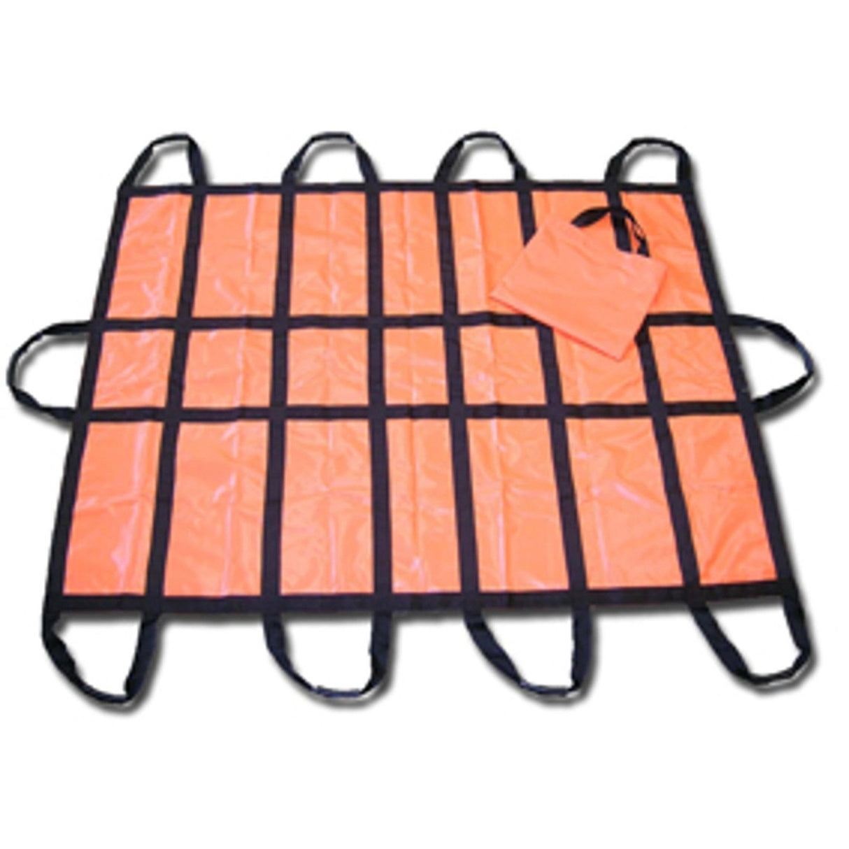 Transfer Sheet BIG Daddy Soft Stretcher Orange 60 X 80 Inch 10 Handles - BeHope