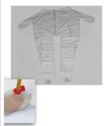 Post Mortem Unionall Mort-Port™ X-Large PVC Zipper Closure, 1/2 Length - BeHope