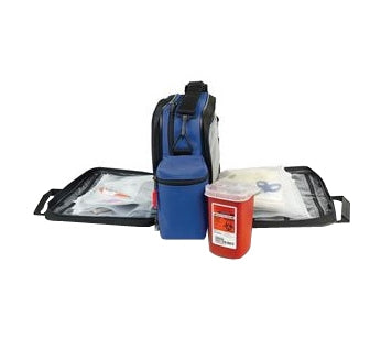 Medical Bag EZ-View 600D Waterproof Polyester 8 X 11-3/4 X 14 Inch - BeHope