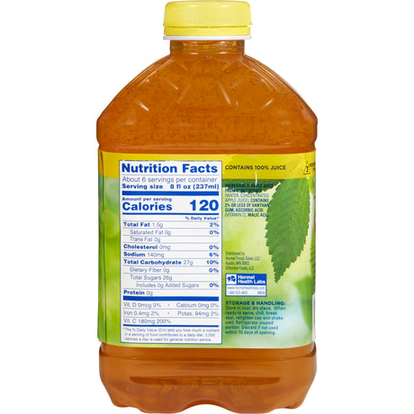 Thickened Beverage Thick & Easy® 46 oz. Bottle Apple Flavor Liquid IDDSI Level 3 Moderately Thick/Liquidized - BeHope