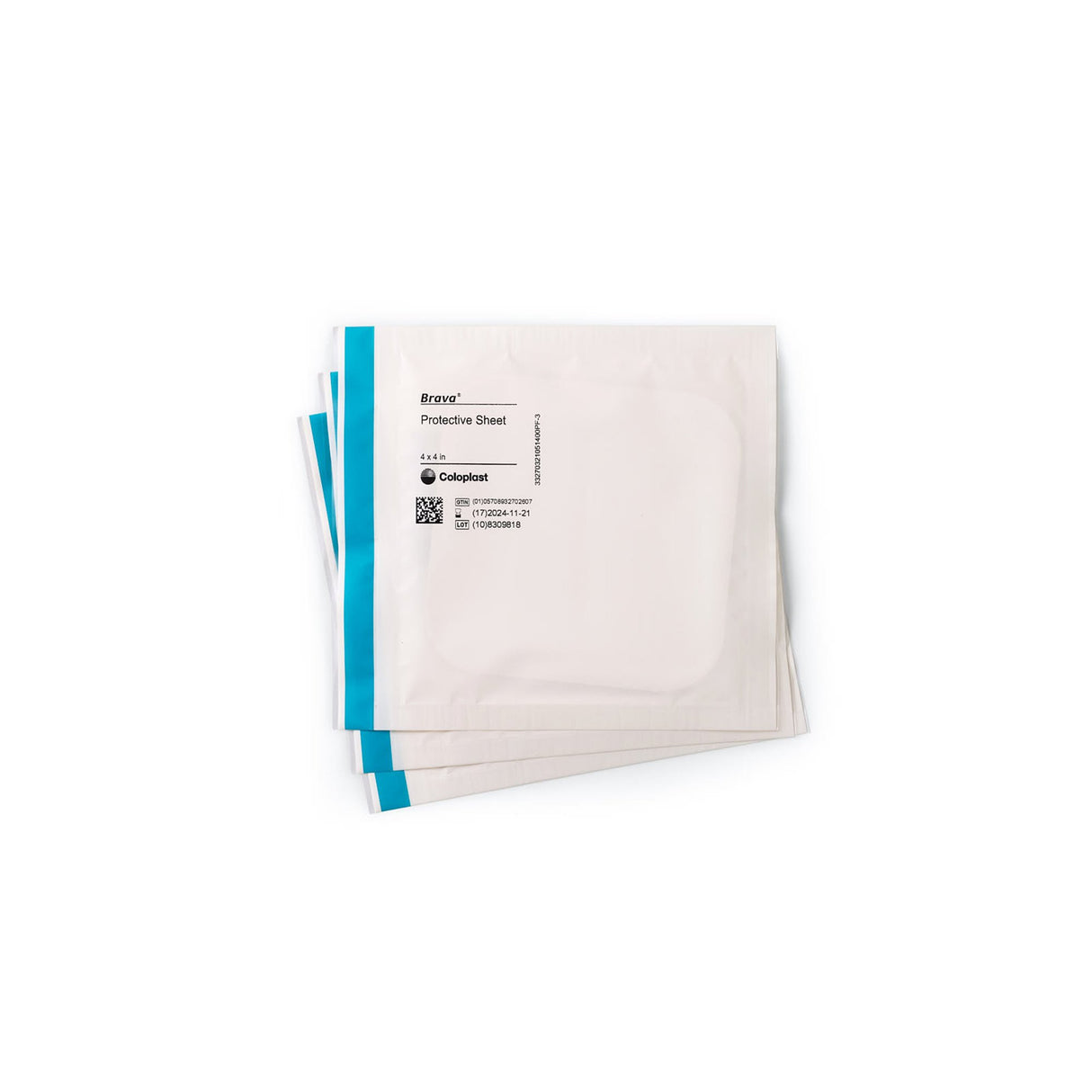Stoma Skin Protective Sheet Brava® 4 X 4 Inch - BeHope