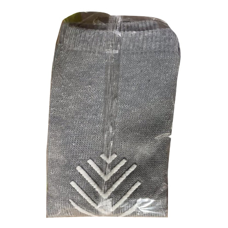 Slipper Socks Welmed Unisex Adult X-Large Single Tread Single Patient Use Gray - BeHope