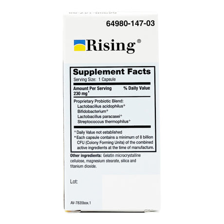Probiotic Dietary Supplement Risaquad™ for Gastrointestinal Health - BeHope