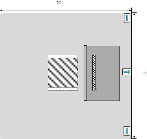 EENT Drape Clearview Eye Drape with Adhesive 50 W X 51 L Inch Sterile - BeHope
