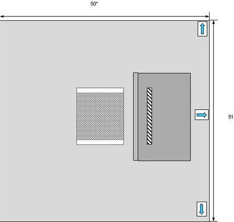 EENT Drape Clearview Eye Drape with Adhesive 50 W X 51 L Inch Sterile - BeHope