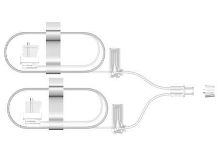 Subcutaneous Infusion Set Sub-q Port-Free Bi-furcated DEHP Free - BeHope