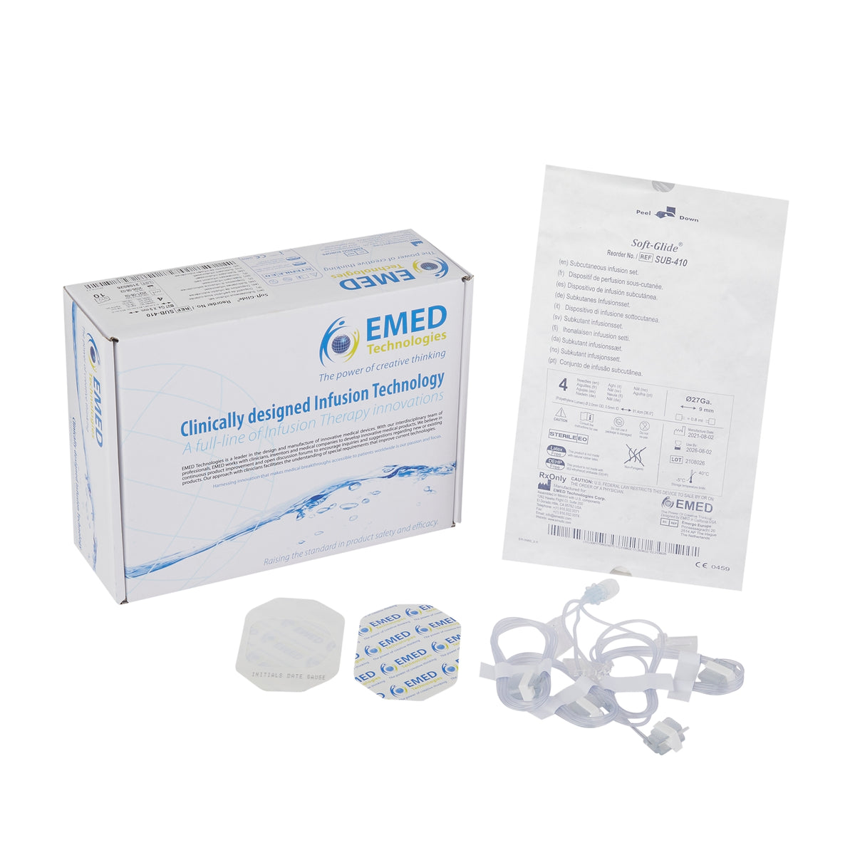 Subcutaneous Infusion Set Sub-q for Optimal Comfort and Versatile Ther ...