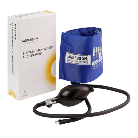 Blood Pressure Cuff And Bulb McKesson Lumeon™ Nylon Inflation System - BeHope