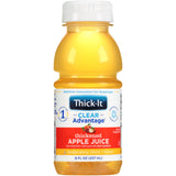 Thickened Beverage Thick-It® Clear Advantage® 8 oz. Bottle Apple Flavor Liquid IDDSI Level 3 Moderately Thick/Liquidized - BeHope