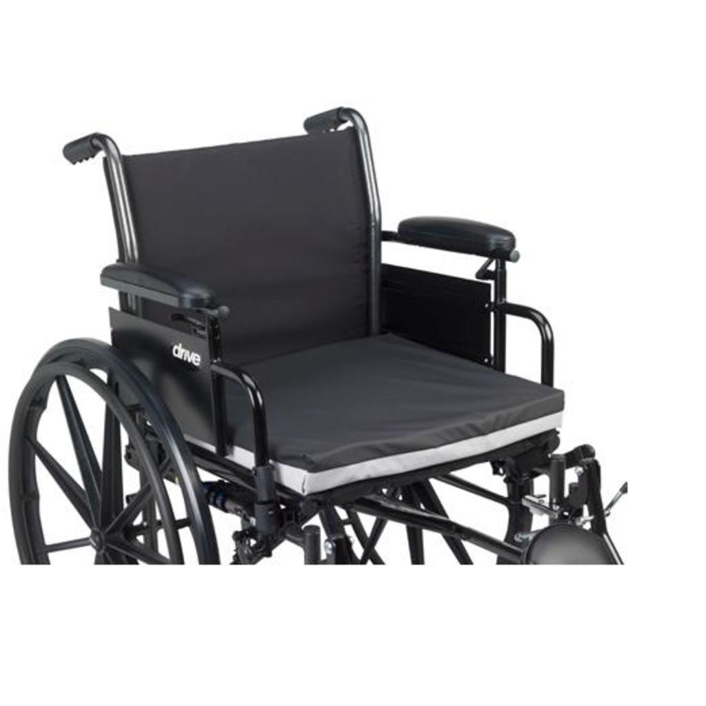 Gel-U-Seat™  Lite General Use 2" Gel/Foam Wheelchair Cushion -BeHope